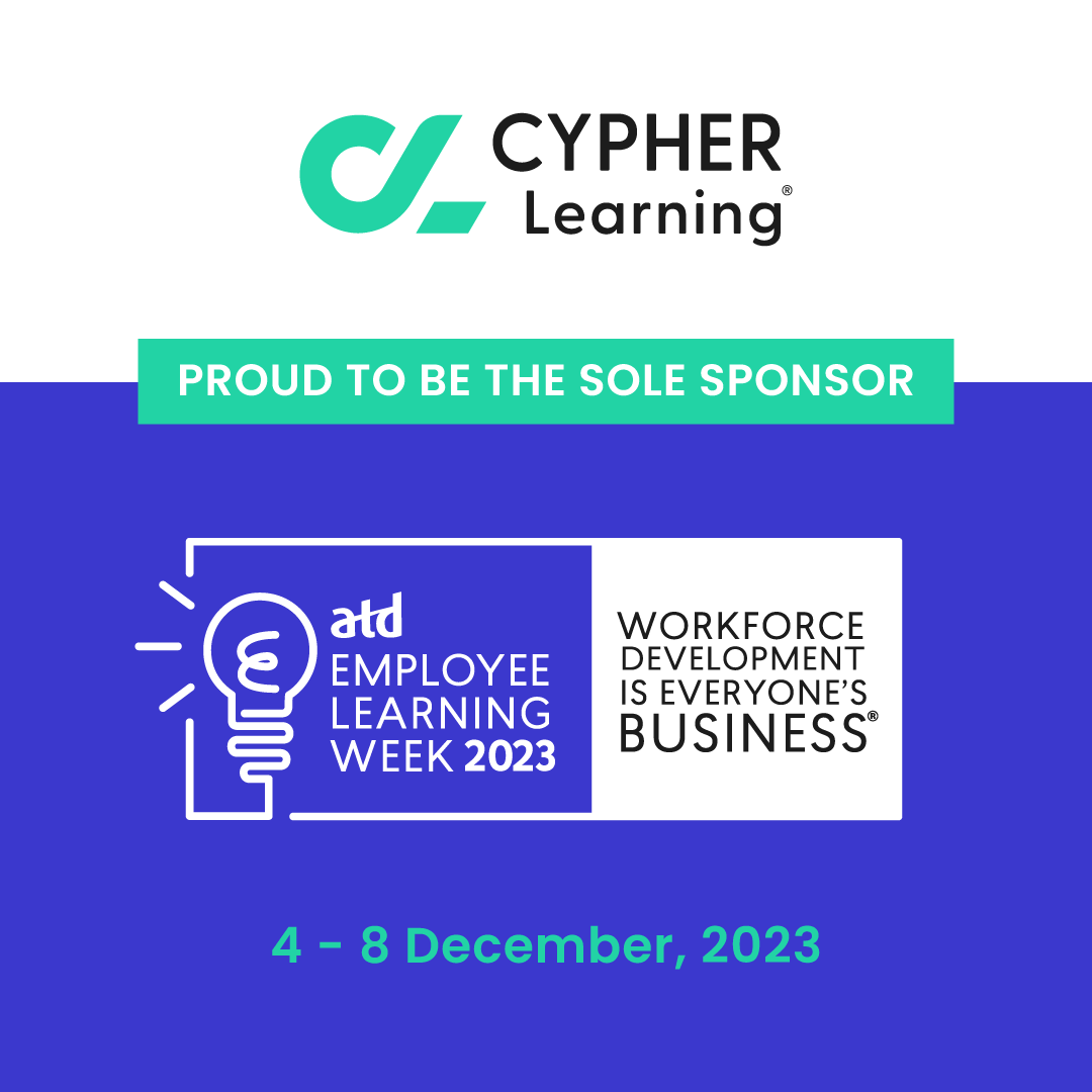 cypherlearning's tweet image. Exciting news! @CYPHERLearning is part of @ATD’s Employee Learning Week 2023, empowering companies to prioritize talent development. Join us from Dec 4-8!

hubs.ly/Q029cLDR0 

#ATDEmployeeLearningWeek