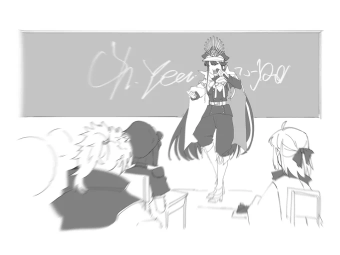 ファンタCMパロ描いてるけど終わる気せん