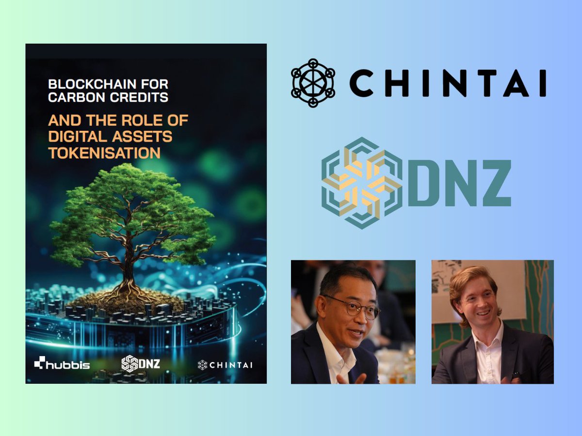 ChintaiNetwork's tweet image. Chintai and DNZ ClimateTech roundtable discussion in Hong Kong centred on exploring the pivotal role of tokenisation in advancing the carbon credits market. It also extends to a broader context, including various real-world assets. 

Read more rb.gy/8eojwc @hubbisnews