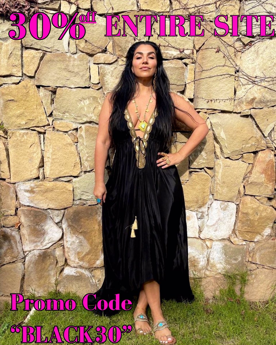 AsaKaftans's tweet photo. ✨🖤 EARLY ACCESS : BLACK FRIDAY SALE! 🖤✨

Goddess Gang grab your wishlist &amp; special holiday gifts with 30% off your entire Online Order! 

Major Deals on Super Sale!

Shop at https://t.co/sgek7QgqXJ 🛍️ 
Promo Code “BLACK30” https://t.co/F6kWZe3qj5