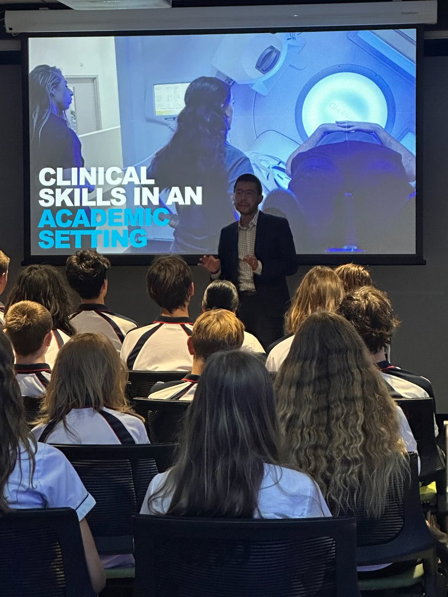 A/Prof David Kok (@drdavidkok) on Twitter photo Had an absolute ball at the Global Centre for Research & Training in RadOnc this week! What a great #MedEd space!
Even managed to chat to a class of yr10 students to spread the <a href="/TargetingCancer/">Targeting Cancer</a> word! Teaching is still such a buzz for me! Thanks <a href="/DrYolandaSurjan/">A/Professor Yolanda Surjan</a> and team! Had an absolute ball at the Global Centre for Research & Training in RadOnc this week! What a great #MedEd space!
Even managed to chat to a class of yr10 students to spread the <a href="/TargetingCancer/">Targeting Cancer</a> word! Teaching is still such a buzz for me! Thanks <a href="/DrYolandaSurjan/">A/Professor Yolanda Surjan</a> and team!