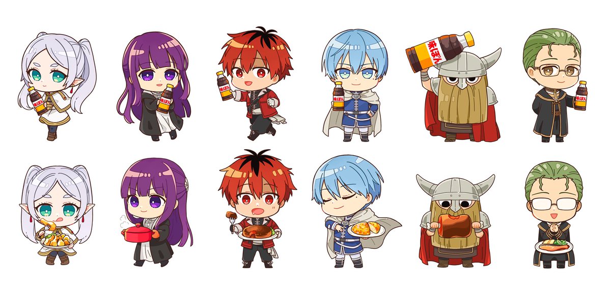葬送のフリーレン　のキャラクター まとめ売り11点です Post by 『葬送のフリーレン』公式 on X: 味ぽん