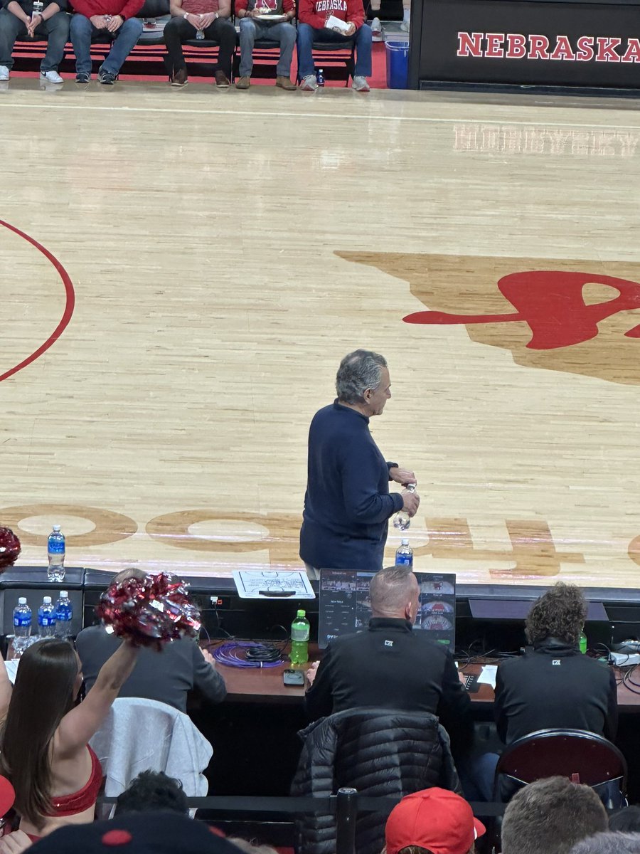 dcampjr's tweet photo. Wild to go to visit my wife’s family in Nebraska and I end up seeing @CoachDambrot playing the Huskers #ForeverAZip https://t.co/dIA4IUmAEY