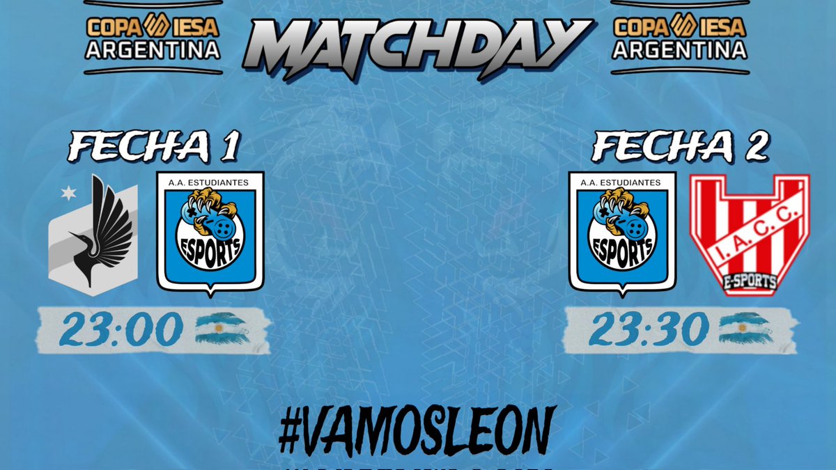 eSportsAAEok's tweet photo. Noche de Copa Argentina en @IESAFIFAar . #VAMOSLEON https://t.co/ObjoJZSb5M