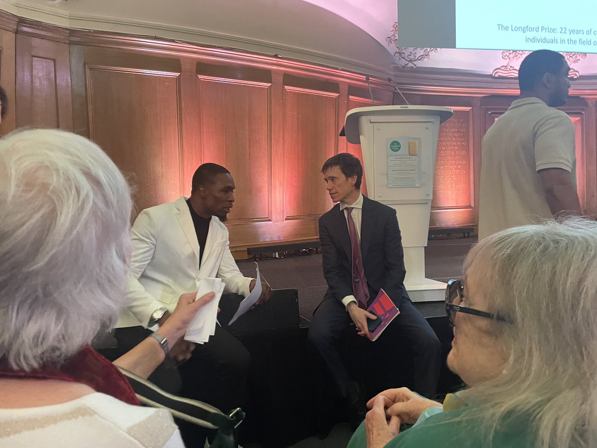 A gorgeous criminal justice extravaganza with VIPs #GeorgeandEdna <a href="/RoastRestaurant/">Roast Restaurant</a> <a href="/KoestlerArts/">Koestler Arts</a> (grt job <a href="/JTaylorTrash/">joelle taylor</a>) and now to <a href="/LongfordTrust/">The Longford Trust</a> with <a href="/RoryStewartUK/">Rory Stewart</a> being broadcast live by the brilliant <a href="/PrisonRadioUK/">Prison Radio Association</a> with <a href="/KatAddkod/">Zakarriyah Katakyie Addae-Kodua khalil</a> from <a href="/AfterPrisonPod/">Life After Prison</a> presenting!