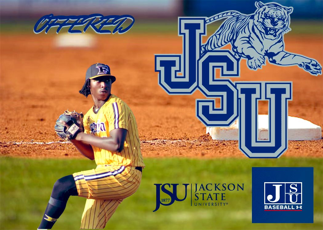 BaseballGranger's tweet image. Congratulations to Malik Kemp on his offer from Jackson State University.

It’s exciting for everyone in the Granger Baseball family, when our players are given the opportunity to utilize their baseball talents to further their education.

“The Standard is The Standard”