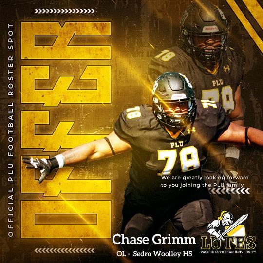 Chase Grimm (@chasegrimm06) on Twitter photo After a great conversation with <a href="/BrantMcAdams/">Brant McAdams</a> and <a href="/Zach_Willis45/">Zach Willis</a> I am excited to announce my 3rd offer to continue my academic and athletic career with <a href="/PLUFootball/">Pacific Lutheran Football</a> thank you coaches for this opportunity 🙏 #AGTG <a href="/SpencerCrace/">Spencer Crace</a> <a href="/PrepRedzoneWA/">Prep Redzone Washington</a> <a href="/SWCubsFootball/">Sedro-Woolley High School Football</a> <a href="/dre_aungst12/">Drew Aungst</a> After a great conversation with <a href="/BrantMcAdams/">Brant McAdams</a> and <a href="/Zach_Willis45/">Zach Willis</a> I am excited to announce my 3rd offer to continue my academic and athletic career with <a href="/PLUFootball/">Pacific Lutheran Football</a> thank you coaches for this opportunity 🙏 #AGTG <a href="/SpencerCrace/">Spencer Crace</a> <a href="/PrepRedzoneWA/">Prep Redzone Washington</a> <a href="/SWCubsFootball/">Sedro-Woolley High School Football</a> <a href="/dre_aungst12/">Drew Aungst</a>