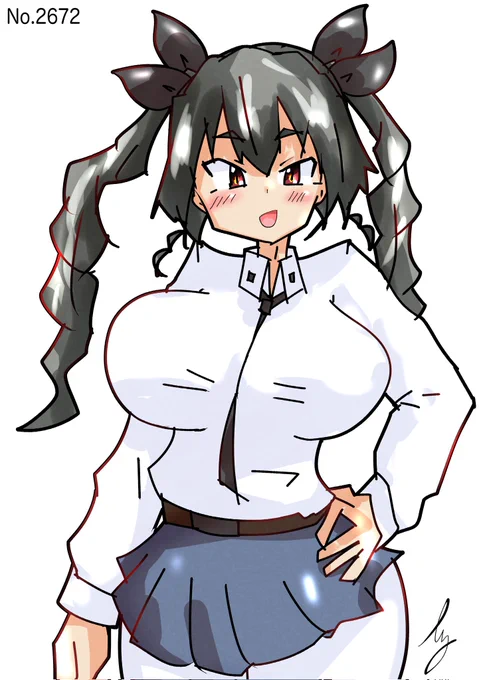 [どしたー?アンチョビ]  #1日1ドゥーチェ