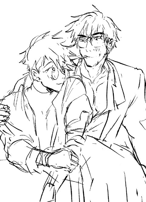 Endless #vashwood doodles
(Bonus a funny face) 