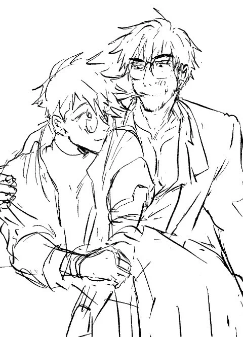 Endless #vashwood doodles
(Bonus a funny face) 
