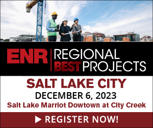 ENR_MS's tweet photo. The ENR #RegionalBestProjects Awards in Salt Lake City are coming up in two weeks! Early bird pricing expires 7 days before the event. Register today and help us celebrate this year's winners.
https://t.co/MXFDIyDTQ9 https://t.co/d2L6IsywOs
