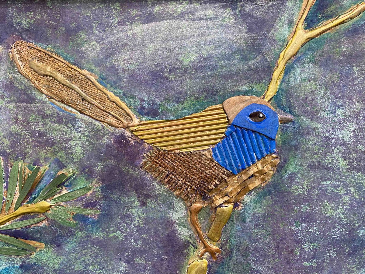 adelaidefest's tweet image. It&apos;s your chance to curate an exhibition for Adelaide Festival! Have your say by voting on the artworks created by young people and artists for @create4adelaide. Vote now: create4adelaide.au/vote/

🎨 Mallee Emu Wren by Elise, age 13, from Urrbrae Agricultural High School #C4A