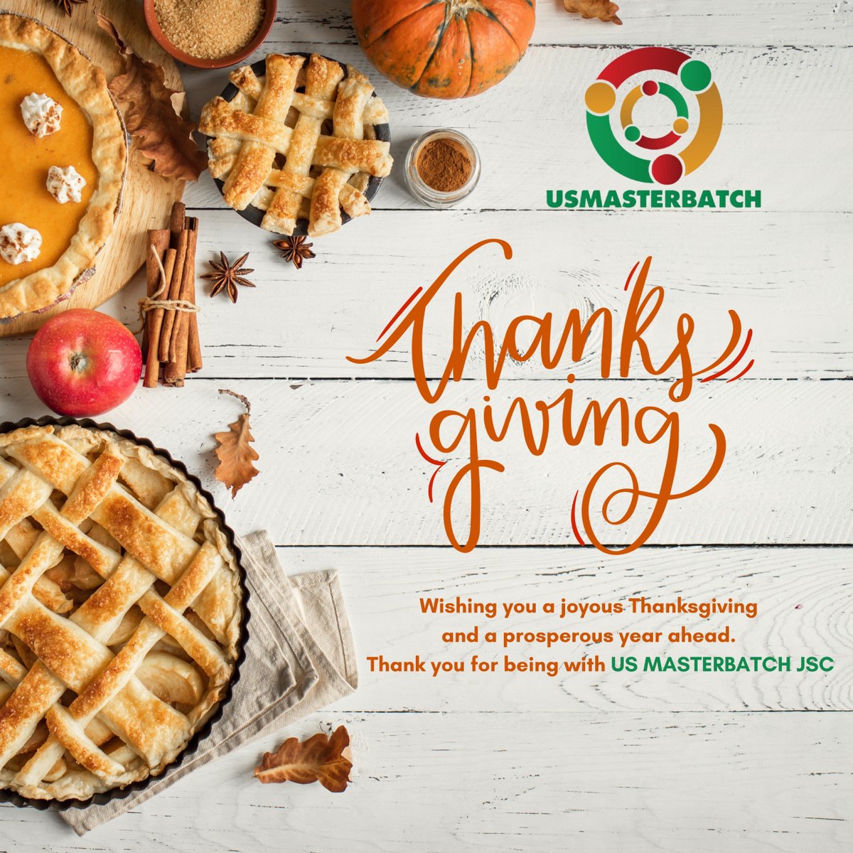 Neil_plastic's tweet image. Our US Masterbatch Company are so grateful and appreciative to cooperative relationship with partners!!
Thank you for all!
#Thanksgiving #usmasterbatch #pvccompound #plasticmaterial #neiltran