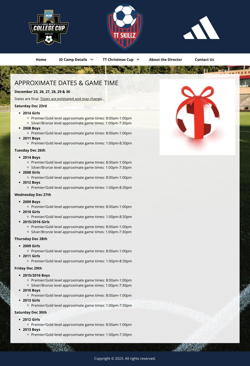 TT Christmas Cup tweet media