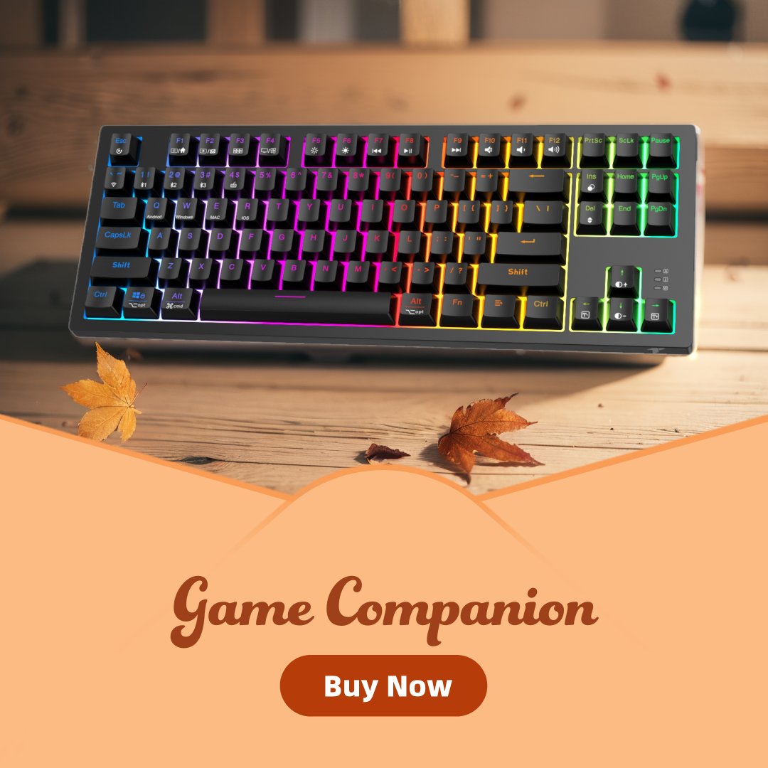 TecursOfficial's tweet photo. RGB wireless mechanical keyboard MK206 #keyboard, #gaming  ：https://t.co/Rdh08y19gk https://t.co/jbIMLUnr7i