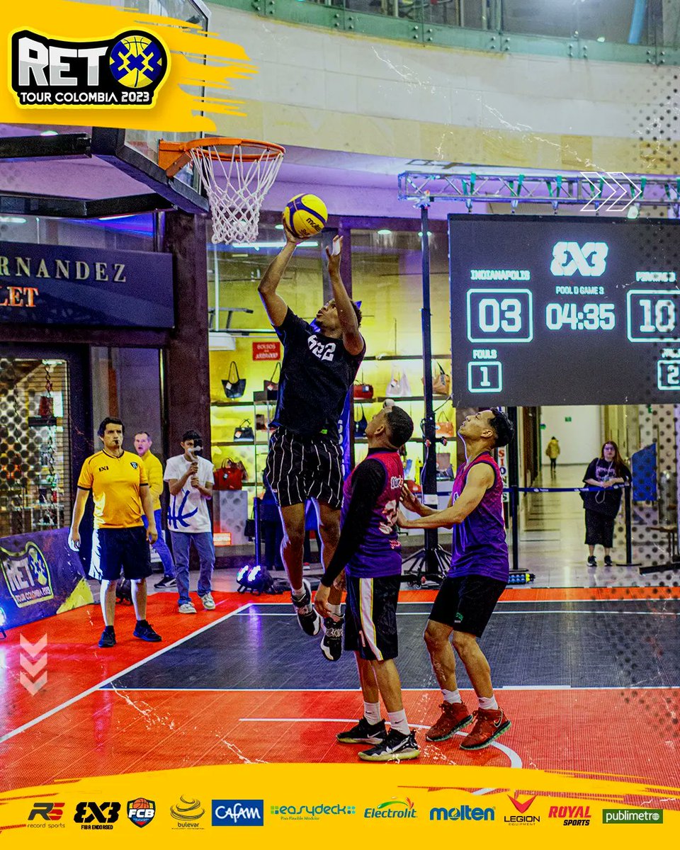 reto3x3col's tweet photo. Nada como revivir la parada Bogotá @CafamOficial en el @BulevarCC 🏀🤩🔥 ¿Ready para lo que se viene? 💪😎 #AceptaElReto #Bogota #Basketball #Basket3x3 #style #FreenBecky #sports #4estrellas #BlackFriday2023 https://t.co/fQEP8baic6