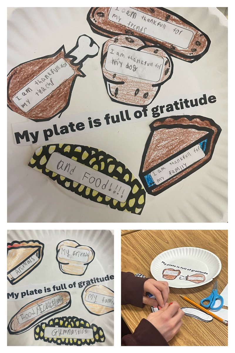 During their counseling lesson on Monday students at <a href="/KWCcrocs/">Kenneth W Culbert ES</a> 
focused on the importance of gratitude. Students learned that gratitude helps us feel positive emotions, enjoy good experiences, deal with difficulties, and build strong relationships with others.