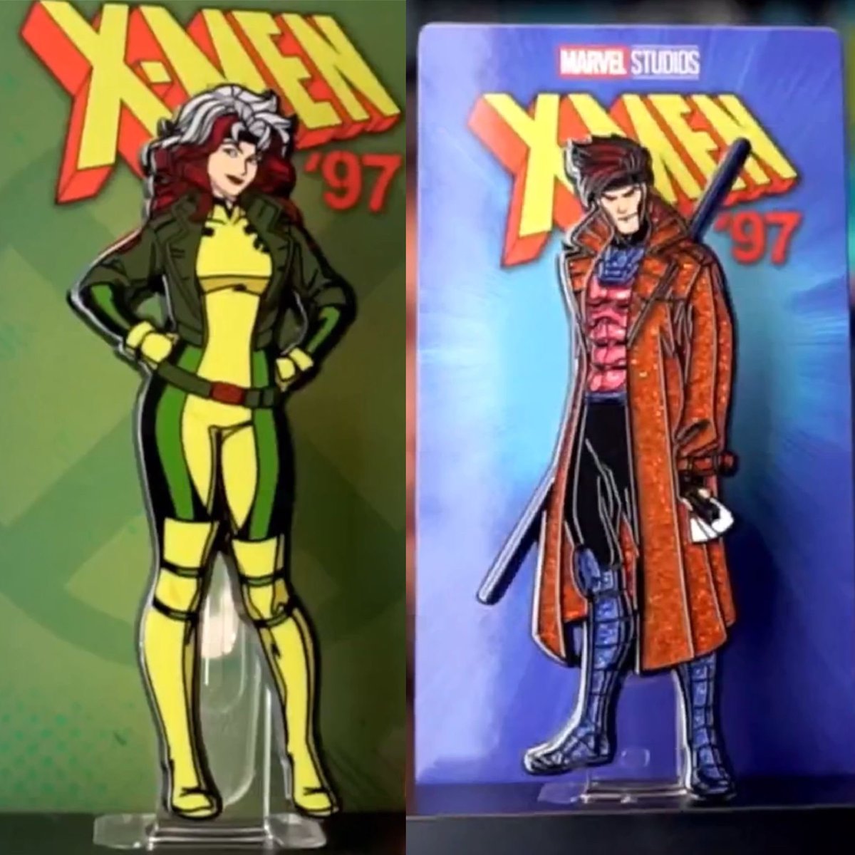 Coming soon to @plasticempire - Rogue and Gambit. 
@figpinofficial #FiGPiNs #FiGPiN #CollectAwesome