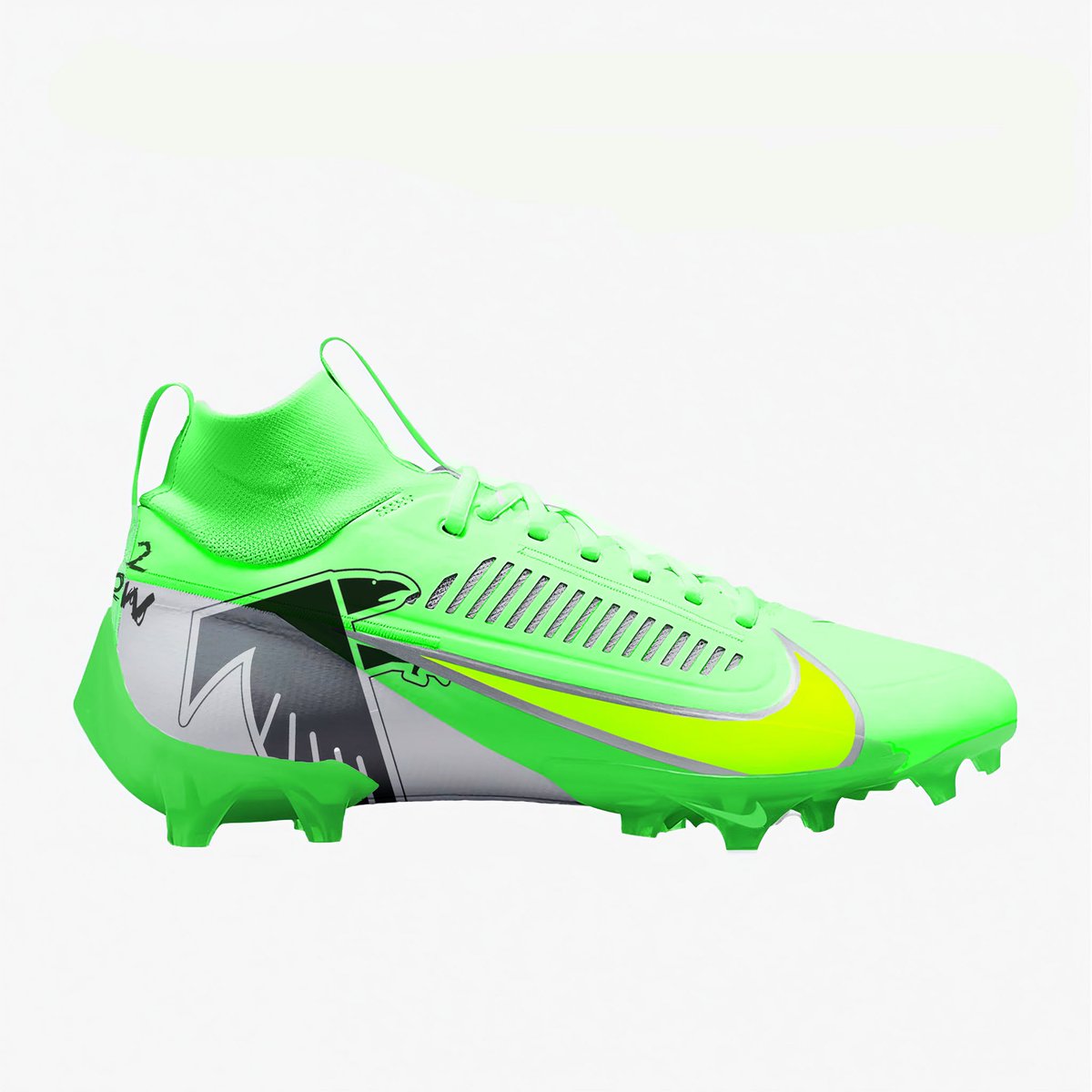 shopwithmilk's tweet photo. @Bijan5Robinson #CauseCleats23 concepts. Hopefully he’ll be wearing them 12/3. 
@Lockerverse 
@RTFKTcreators 
1/2 https://t.co/wz7fNEH8r9