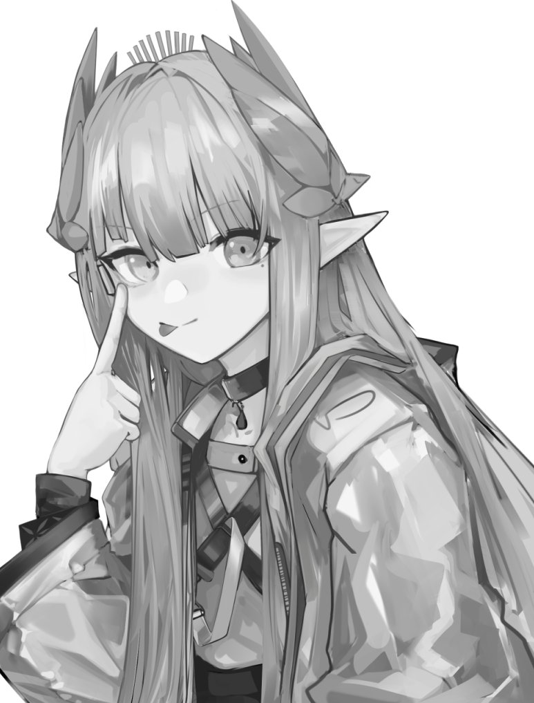 ミュルジス(アークナイツ) 「wip」|Runamonetのイラスト