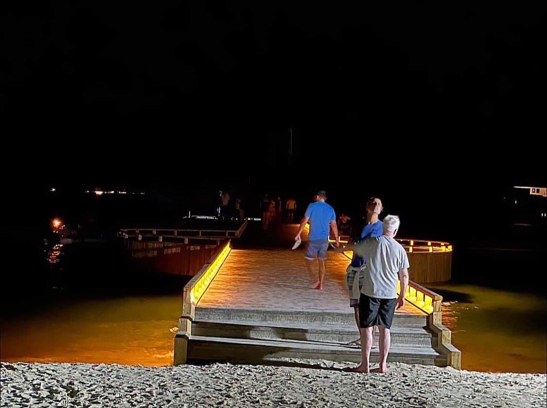 adhdhangethi's tweet photo. Dhangethi Pier Project: 
We are pleased to announce that the construction of the pier is now over 90% complete, reaching a significant milestone. The total project value stands at MVR6 million plus. Your continued support is integral to the success of this endeavor. https://t.co/Y4EpJDrzhw
