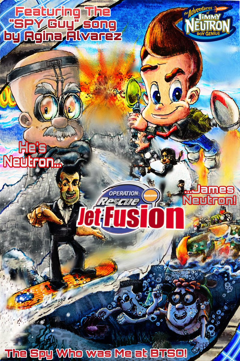 duda_wilson's tweet photo. @Nickelodeon @DailyNickNews @NickAnimation @BoyGeniusShow @DebiDerryberry @WendieMalick To honor the 20th operation anniversary with brains and brawns to save spies and the world #JimmyNeutron #BeautifulGorgeous #JetFusion #MountEverest #SecretAgent https://t.co/FRCQ5Fr4RH