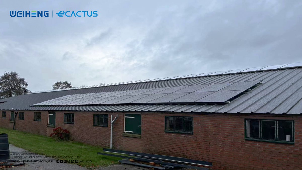 Check out WEIHENG Energy Storage and ECACTUS latest installation in the Netherlands! 🌿🏡 Three unit of Agave-SH residential energy storage system linked with rooftop solar panels, bringing abundant energy to homes. Big thanks to our partner Generatoren Nederland BV !