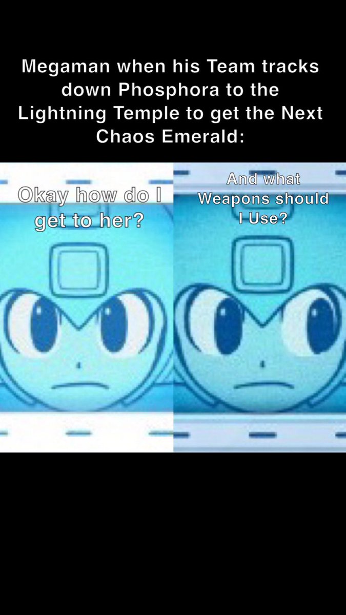 GyroAttackUser's tweet image. Megaman and his Team Track Down Phosphora to the Lightning Temple in order to get the Chaos Emerald that She Has with her. #Subspace2