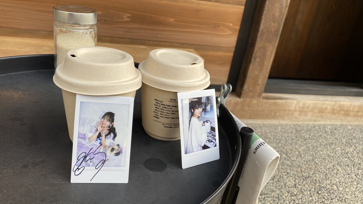 yuukapapan's tweet photo. 朝からさえちゃんがインスタに載せてたカフェに行ってきました☕️店員さんが熊本出身でさえちゃんトークが出来る素敵な店です。
桃フレーバーの珈琲美味しかったです☺️

#nonstopcoffeestand
#近藤沙瑛子 https://t.co/1vlHYXhAGC