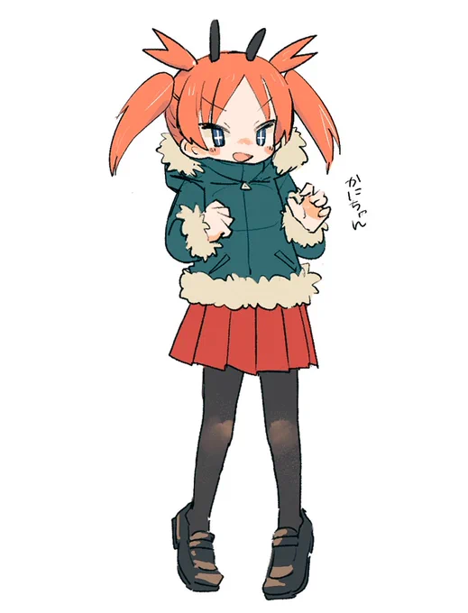 かにちゃん描いた  #オリジナル