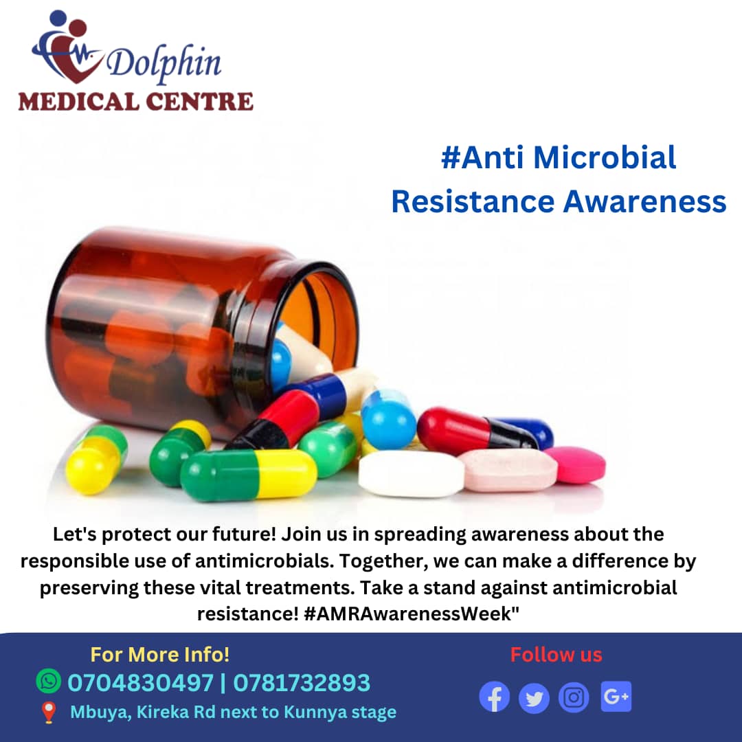 Join us in raising awareness about antimicrobial resistance!This global issue affects us all.Let's empower ourselves with knowledge to make informed choices and support sustainable practices in healthcare.Together,we can combat AMR. #AMRAwareness #Healthcare #AntibioticResistance
