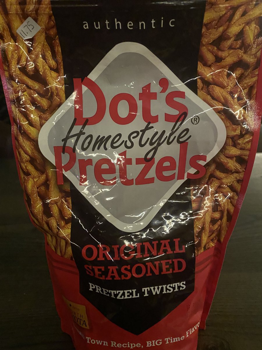 Pride of Velva North Dakota. Best pretzels ever. Thanks Dot.