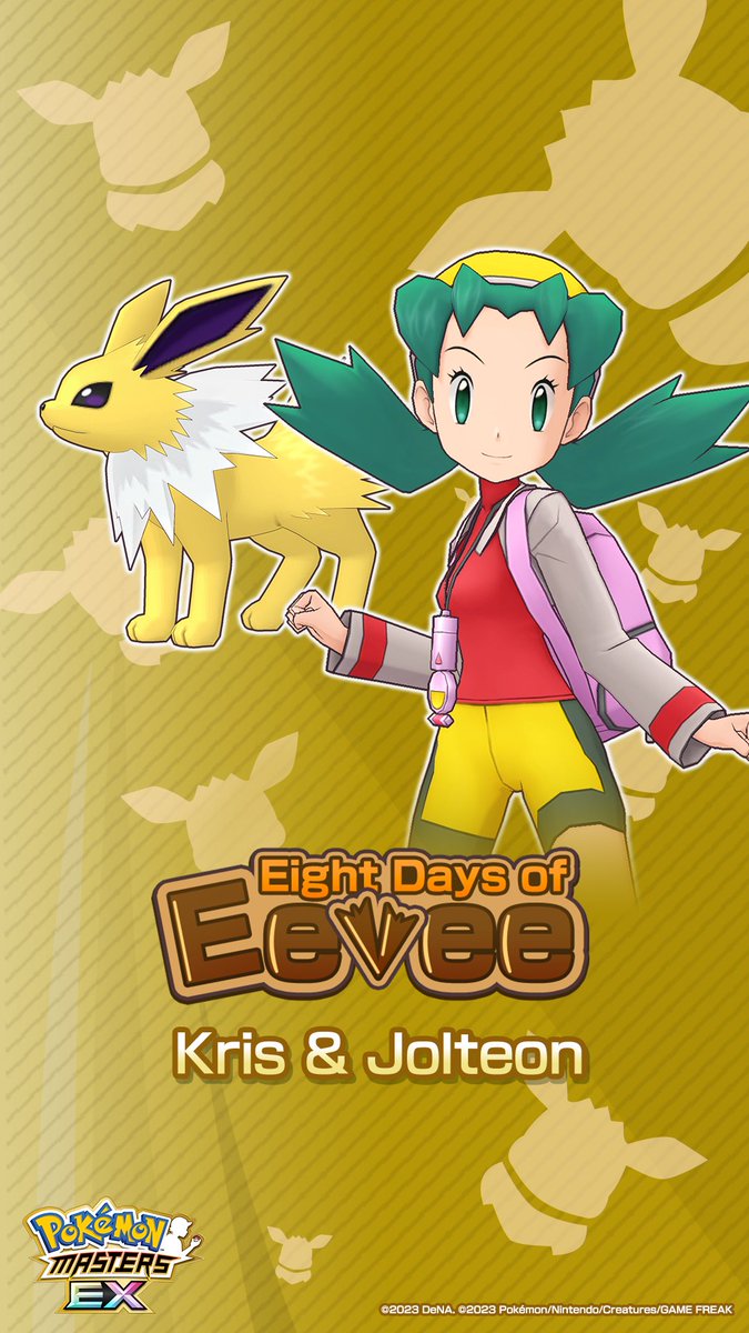 PokemonMasters's tweet image. Eight Days of Eevee: Day 7 ⚡

Quick on its feet and shockingly adorable. What’s not to love about Jolteon?!

#PokemonMasters #EeveeDay