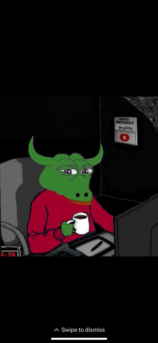 You know the bear is officially over when you can’t be bothered to pick a shiny quarter up off the floor 

Send it