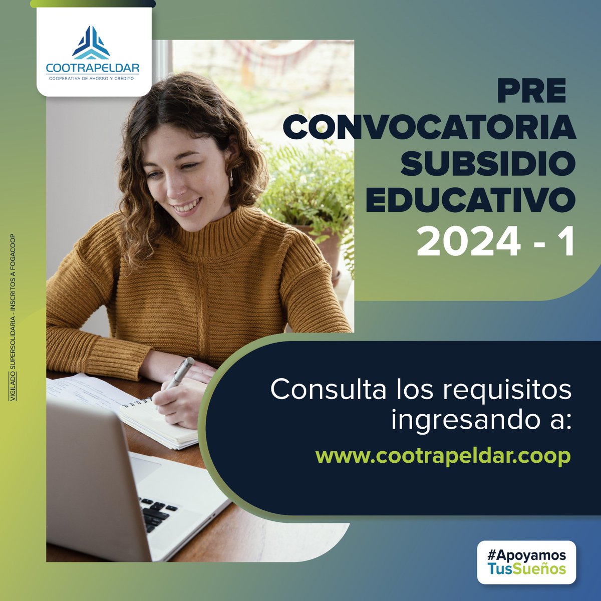 cootrapeldar's tweet photo. ¡Que la oportunidad de cumplir tus sueños educativos no se quede atrás!

Consulta los requisitos para el subsidio educativo en el siguiente enlace.👇

https://t.co/4QBdfZl3tI

#Convocatoria #Universidad #educacion https://t.co/ZIgcHhakYV