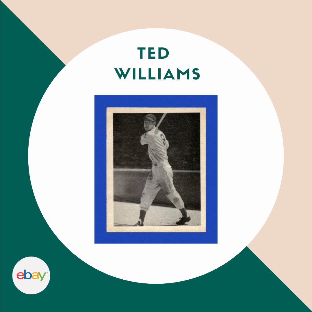 gm_cards_'s tweet photo. Williams is regarded as one of the greatest hitters in baseball history and his .482 
on-base percentage is the highest of all time! 
https://t.co/GsnuPbqanj #thehobby #baseballcards #vintage https://t.co/inbTFYPXxf