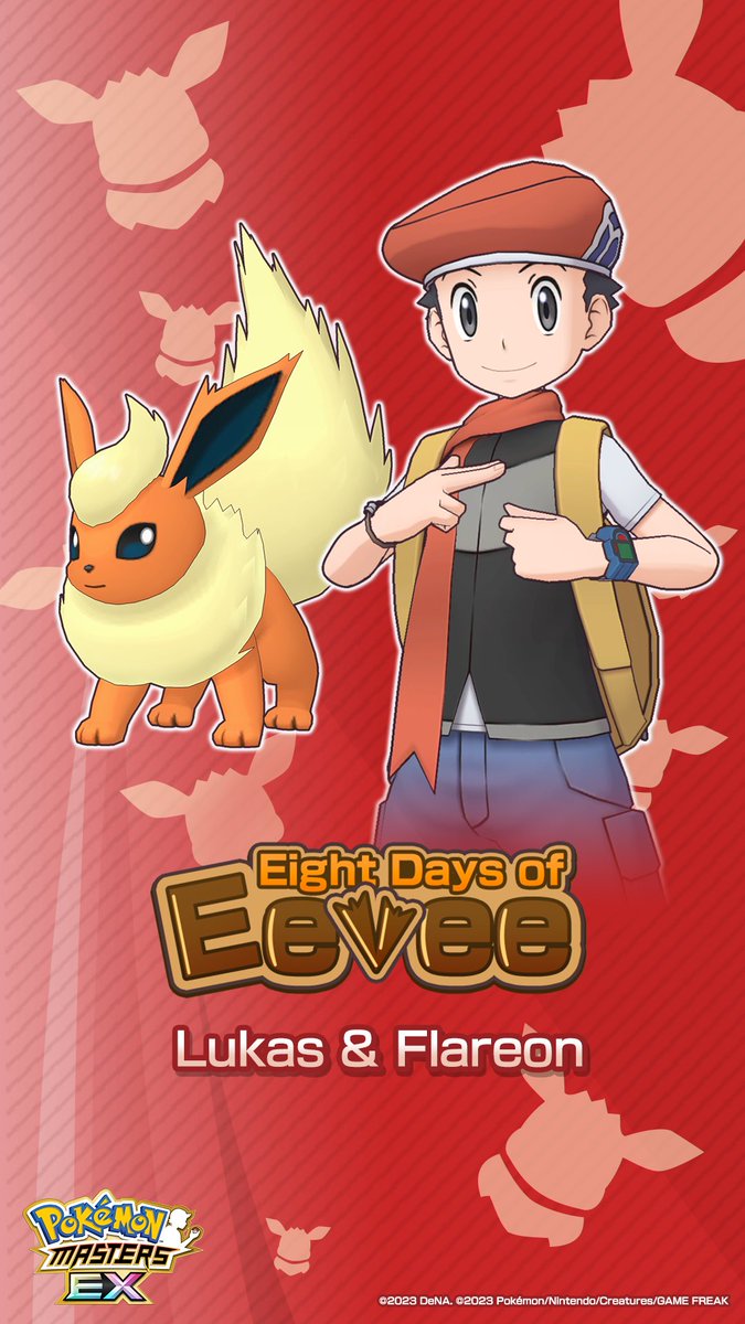 PokemonMasters's tweet image. Eight Days of Eevee: Day 6 🔥

Fiery, furry Flareon is a feisty friend indeed! Its versatility in battle is just the cherry on top.

#PokemonMasters #EeveeDay