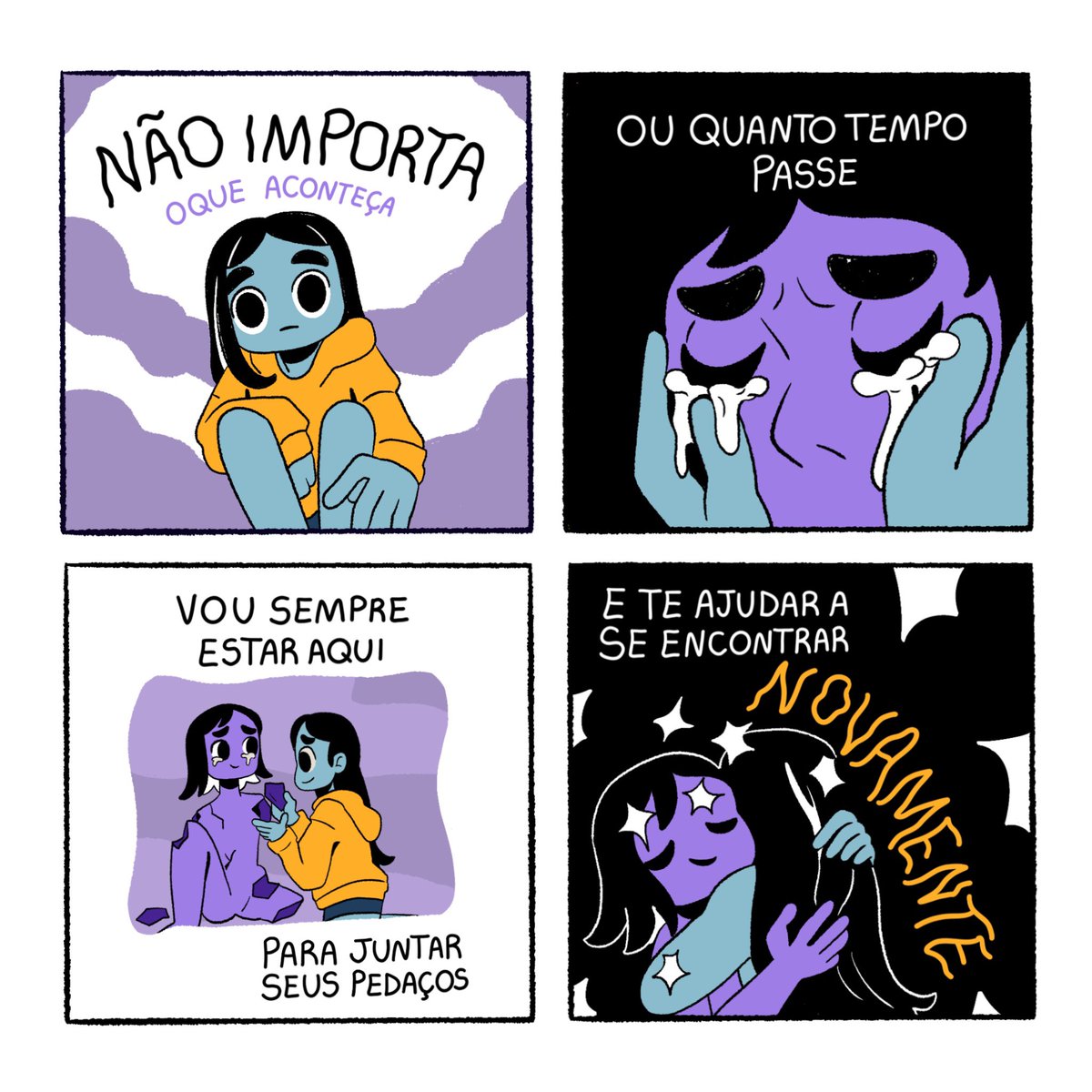 hymelli's tweet photo. Não importa oque aconteça💜💙 https://t.co/MKtSsNBZCs