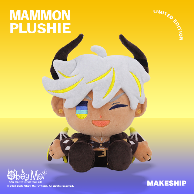 ObeyMeOfficial1's tweet photo. Mammon: Looks like some of you still haven't preordered me! 
...N-Not like I wanted you to tho! F-Forget I said anything!

Mammon, now available for preorder on https://t.co/Dwc969xNiZ 😈 💛 

https://t.co/a5hJwehE80
#ObeyMe #Makeship https://t.co/xzdZVxJHHi