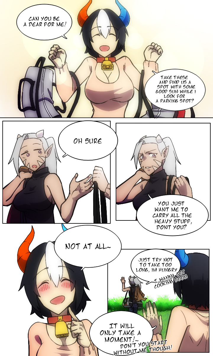 InvisibleGuy117's tweet photo. Huuuuge thanks to @lazyartlazy12 for the Commission of this Comic idea I've had for a long while of how Sylvia came to meet yanna! feat. @Wafkers character Meila 

I'll update this thread with more pages as they are made!

Pages 1-4 https://t.co/vC7sGqdvu9