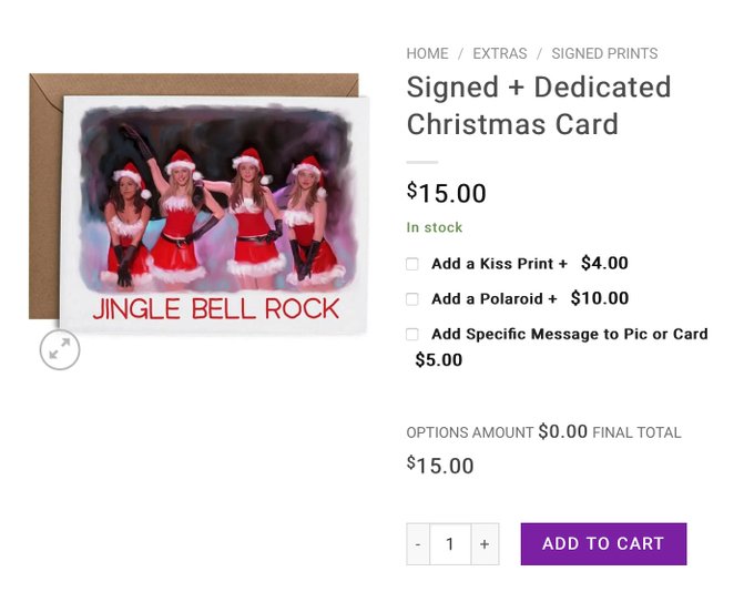 Adding all sorts of fun Festive goodies to my official store - https://t.co/OOhxIw7v6z - Christmas cards