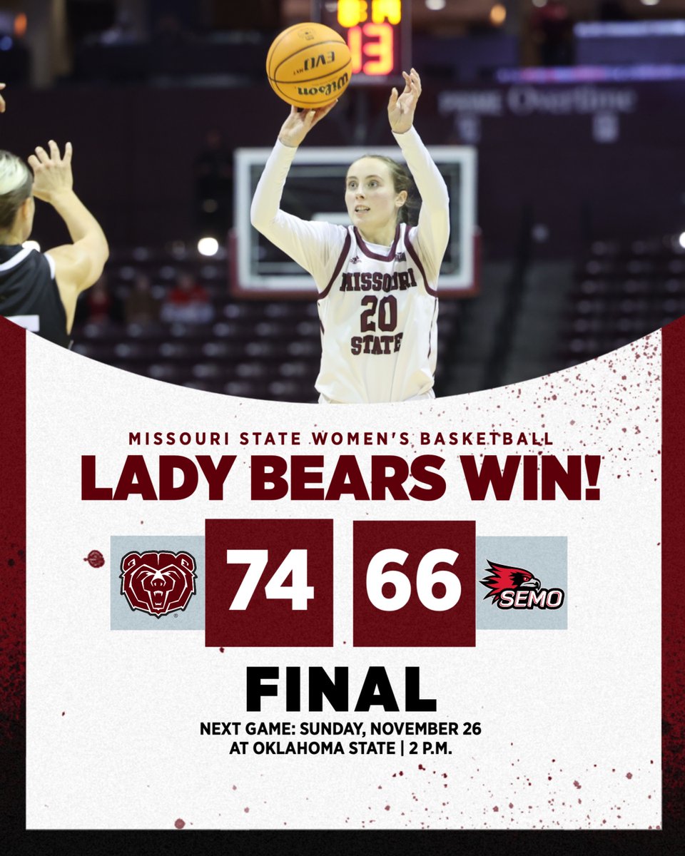 Missouri State Lady Bears tweet media