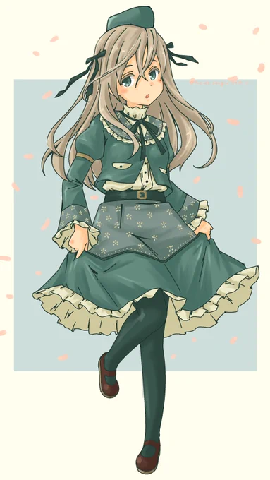 ひらひらUちゃん #艦これ