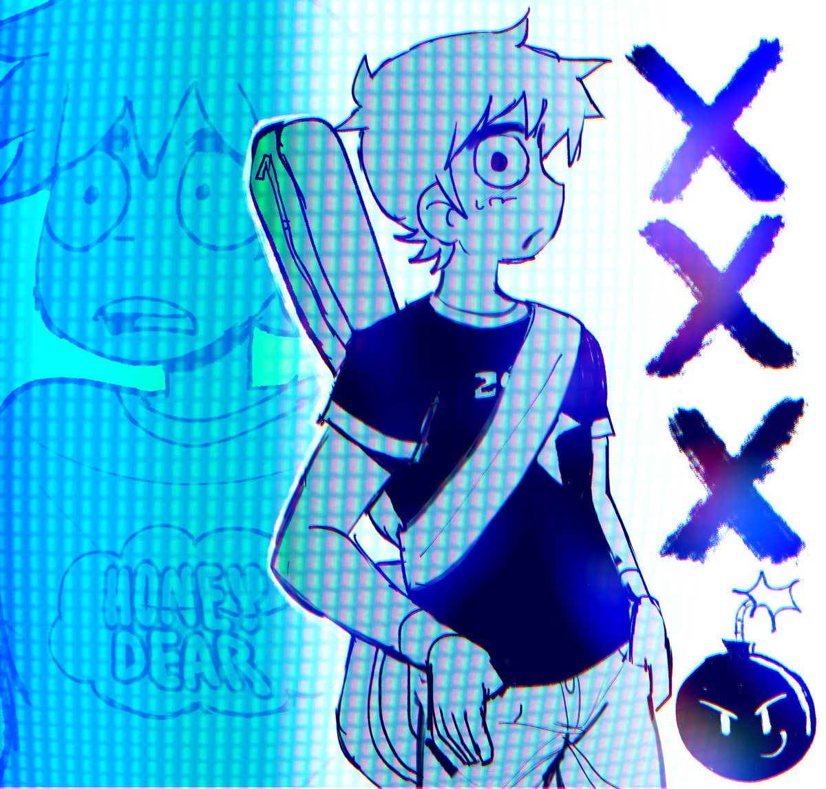 wasterwizard's tweet image. Who else dont have a soul #scottpilgrimfanart #ScottPilgrim #art