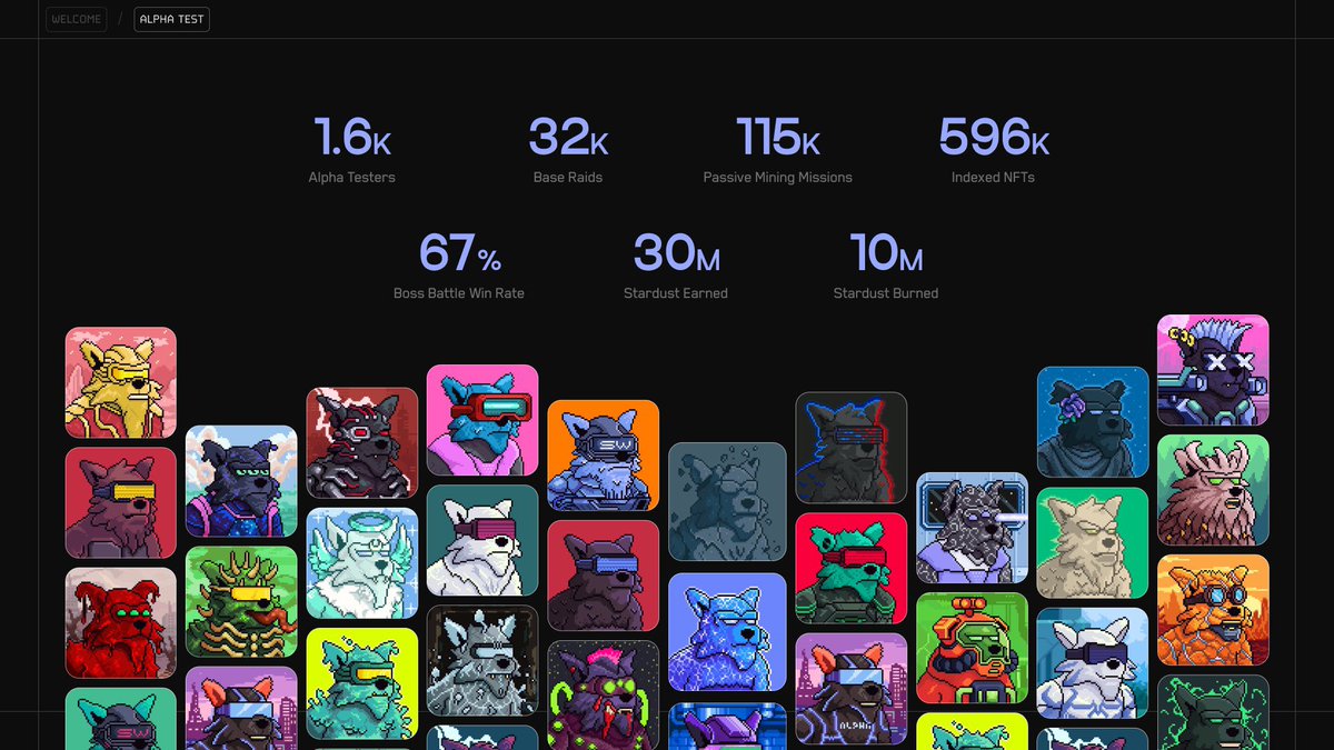 CatfishStached (@catfishstached) on Twitter photo Insane stats provided by <a href="/charliehilton/">chawanzo 🐺</a>. A strong beginning for the <a href="/starwolvez/">Star Wolvez</a> pack and we are only in alpha state🐺
With battle pass on the horizon, buckle up for a hell of a ride.
!howl 💫🐺 Insane stats provided by <a href="/charliehilton/">chawanzo 🐺</a>. A strong beginning for the <a href="/starwolvez/">Star Wolvez</a> pack and we are only in alpha state🐺
With battle pass on the horizon, buckle up for a hell of a ride.
!howl 💫🐺