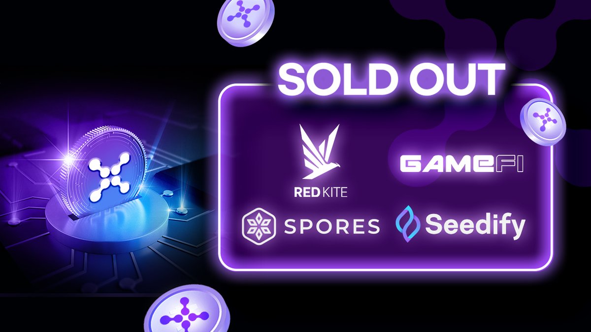 🚀 #PLX 100% SOLD OUT on @SeedifyFund , @GameFi_Official, @redkitepad, and @Spores_Network! Thank you for making us the world's best cross-chain swap platform! Stay tuned for distribution updates and more exciting opportunities ahead. 🚀 #CryptoSuccess #PLX #Blockchain