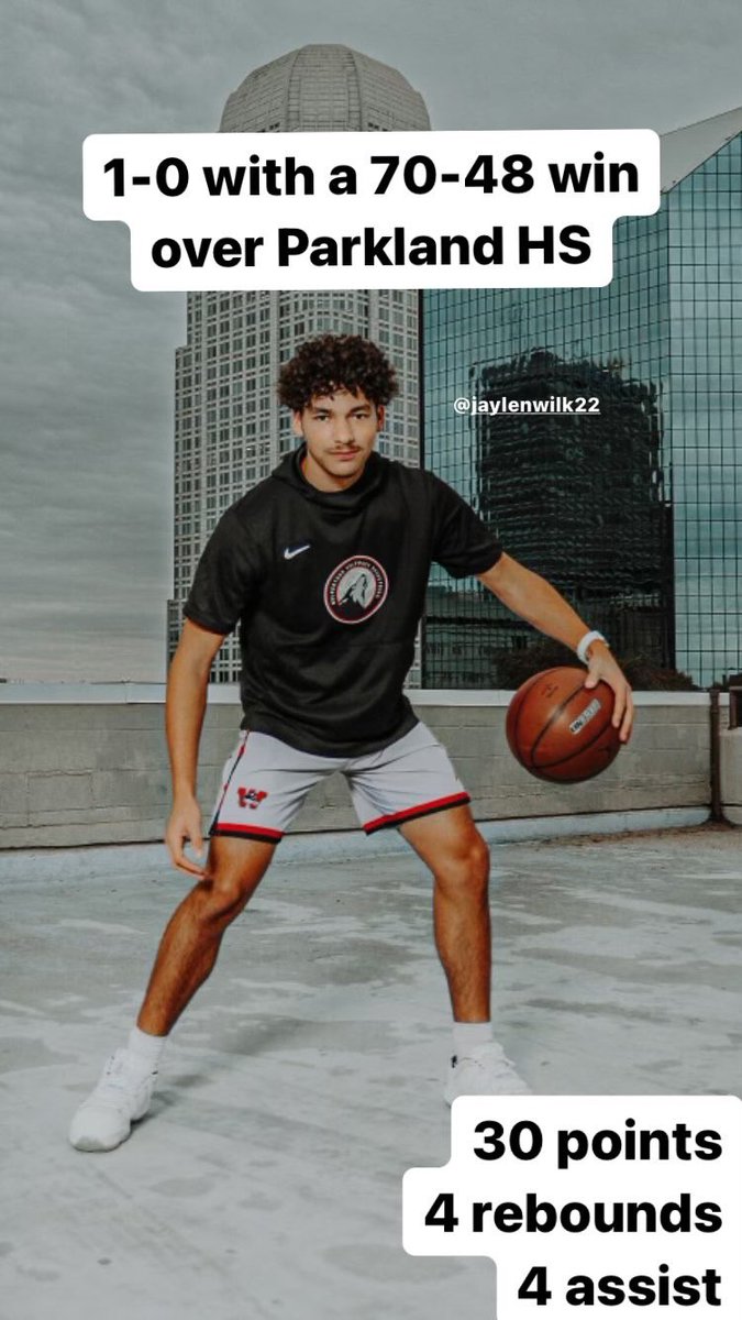 Walkertownmbb's tweet photo. Walkertown Wolfpack with the first win of the season over Parkland High School 70-48. 

@JaylenWilk5 — 30 pts, 4 ast, 4 reb 
Kady’n Turner Scott — 14 pts, 5 reb https://t.co/RclmKShuTY