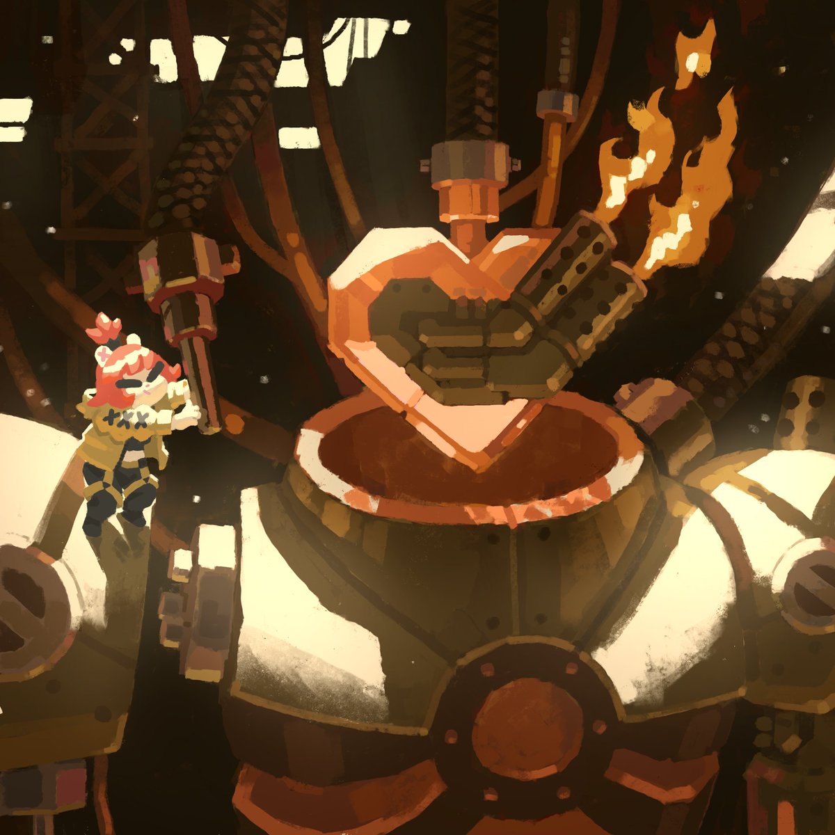 GM friends, Its nice to see a small resurgence in artists and artworks in this space. 

Will be dropping my first artwork on <a href="/mallow__art/">Now found at @mallowdotart</a> at 11.00EST/23.00WIB for auction