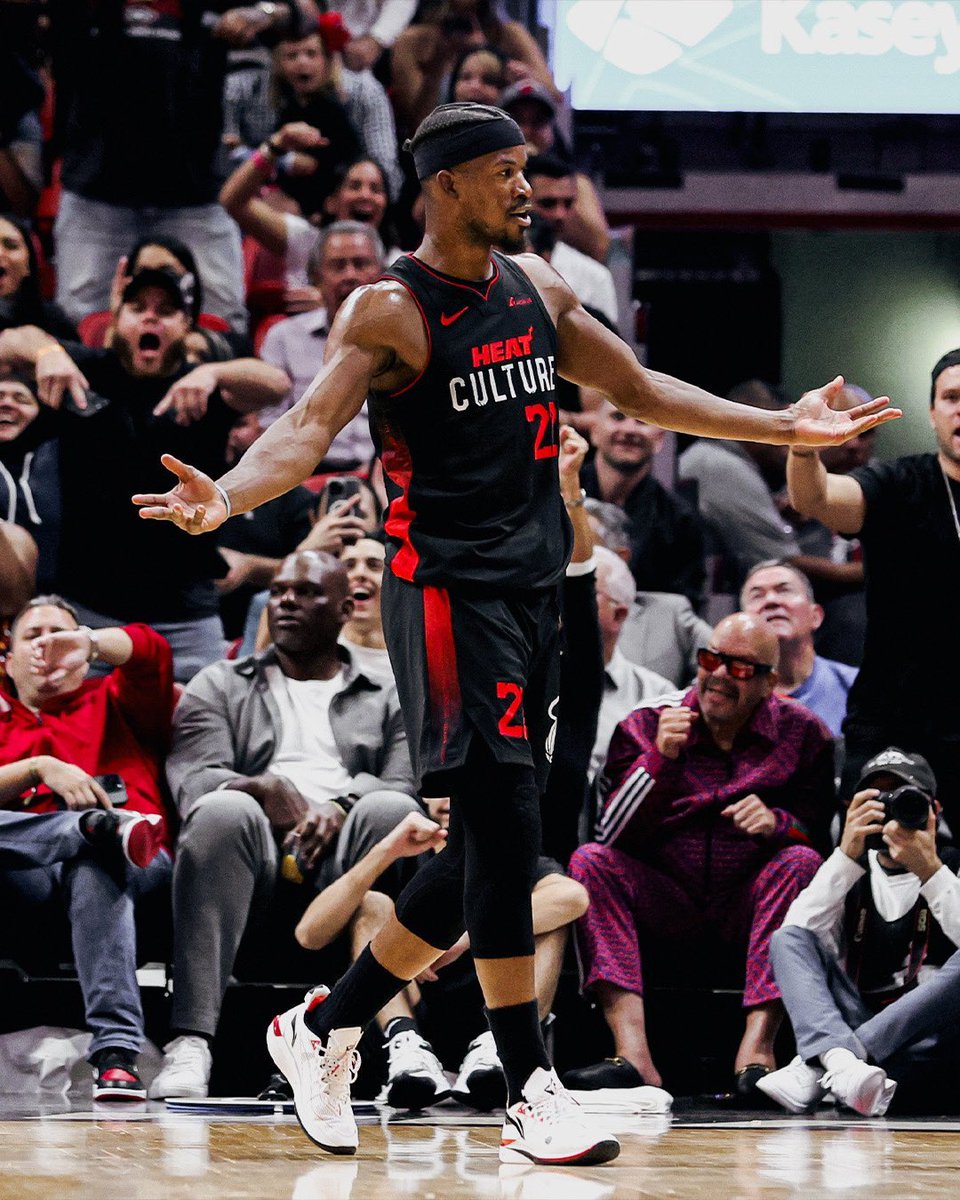 The Miami Heat are 9-1 in their last 10 games 🔥
