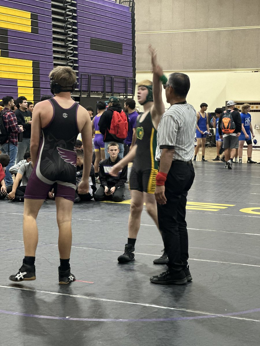 SummitBears's tweet image. The Summit High School Wrestlers competed in the first tournament in school history today in Lemoore.  Michael Gonzalez, Isaiah Esquivel and John Morrison all had pins. We are proud of you Bears!!  Excited for the future of Bear Wrestling.